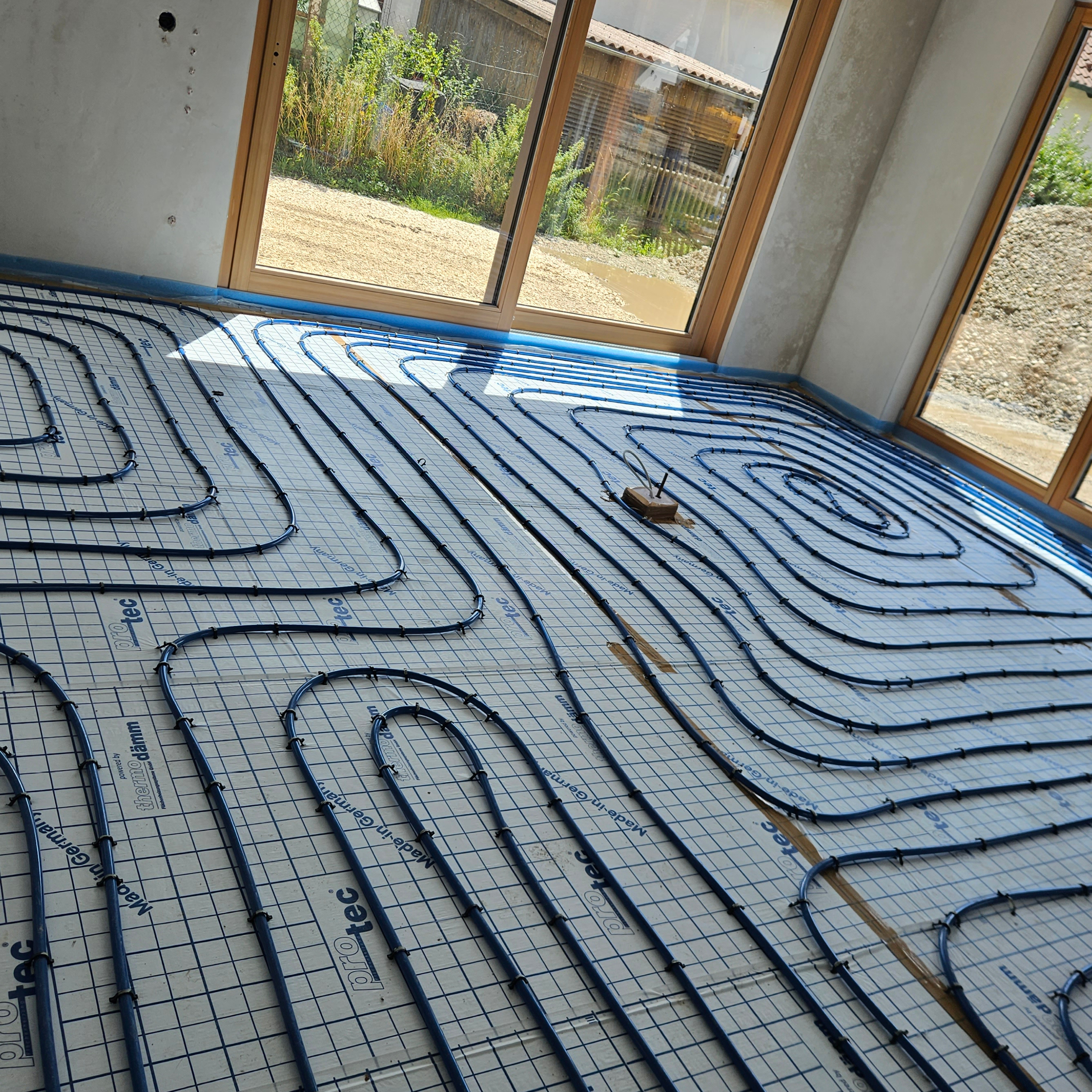 Fussbodenheizung - G hoch 3 - Wohnen in der Gartenstraße in Dietenheim