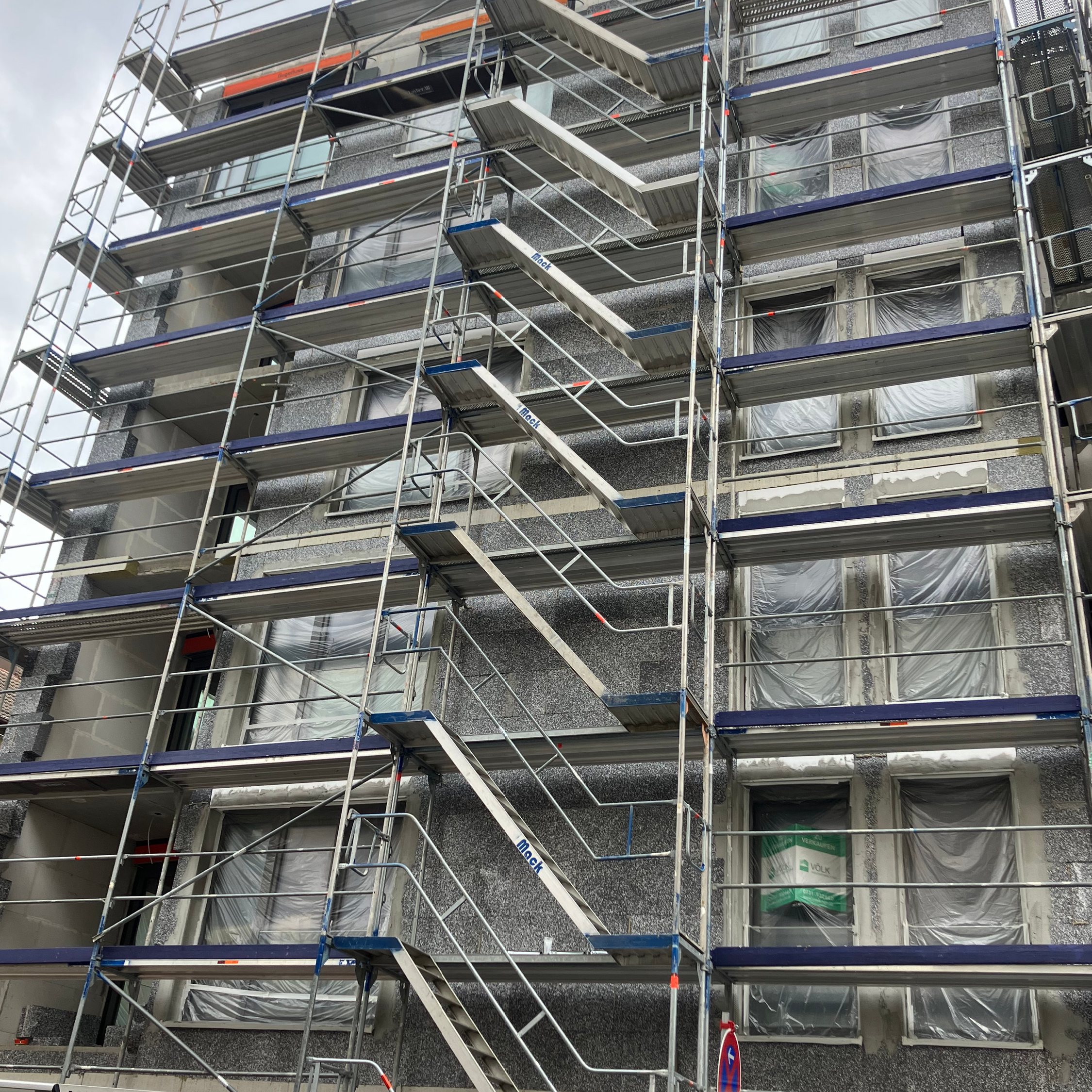 WDVS Außenputzarbeiten Weiser Areal