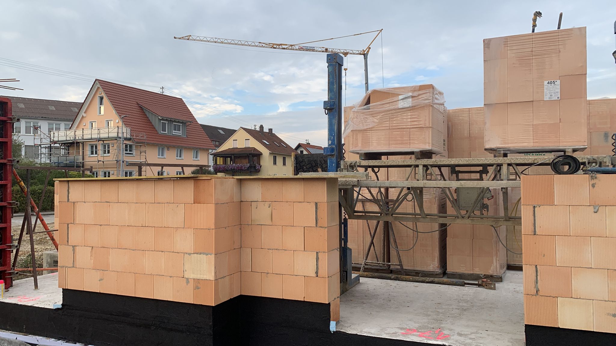 Mehrfamilienhaus Baustelle G³ Dietenheim