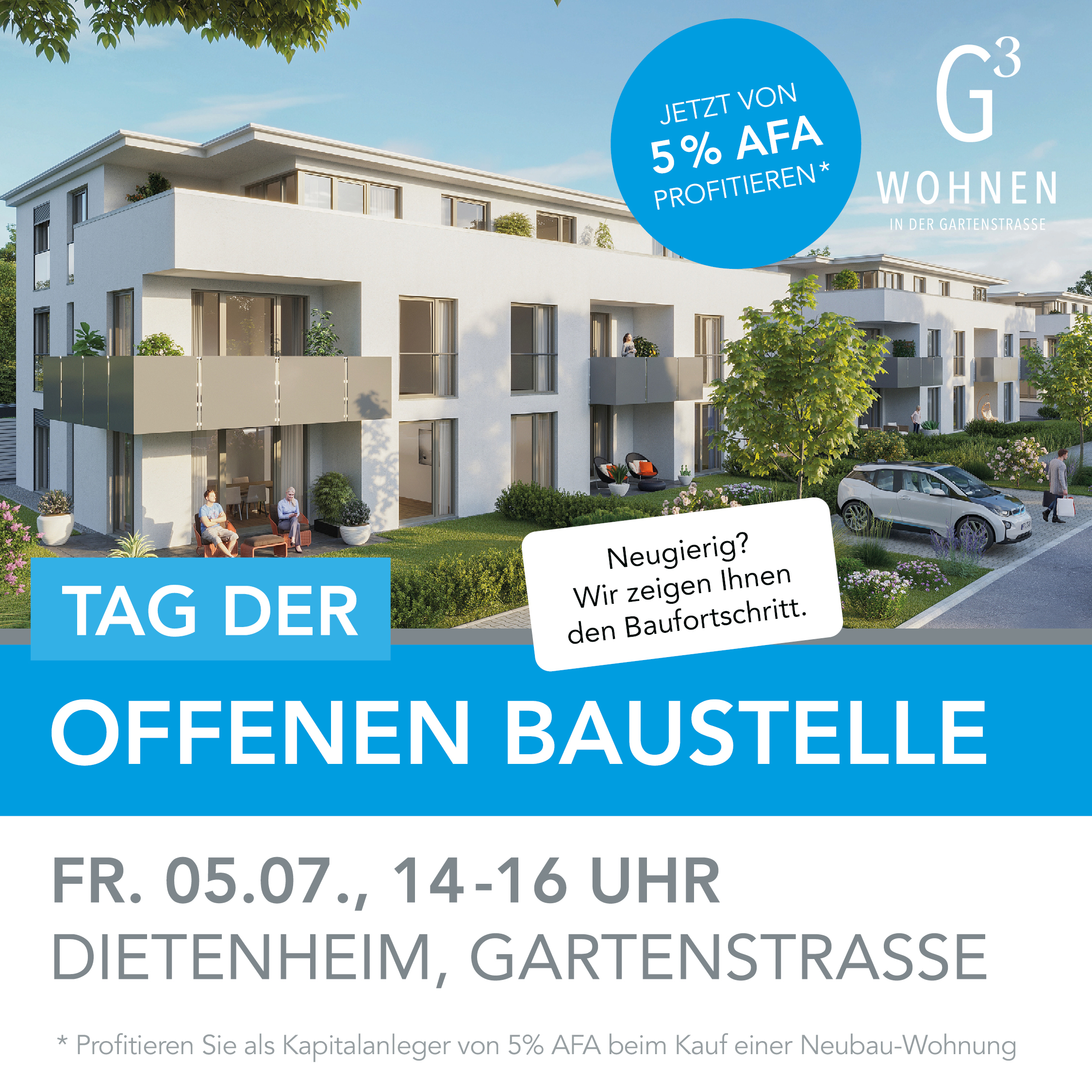 Tag der offenen Baustelle - G³ Dietenheim