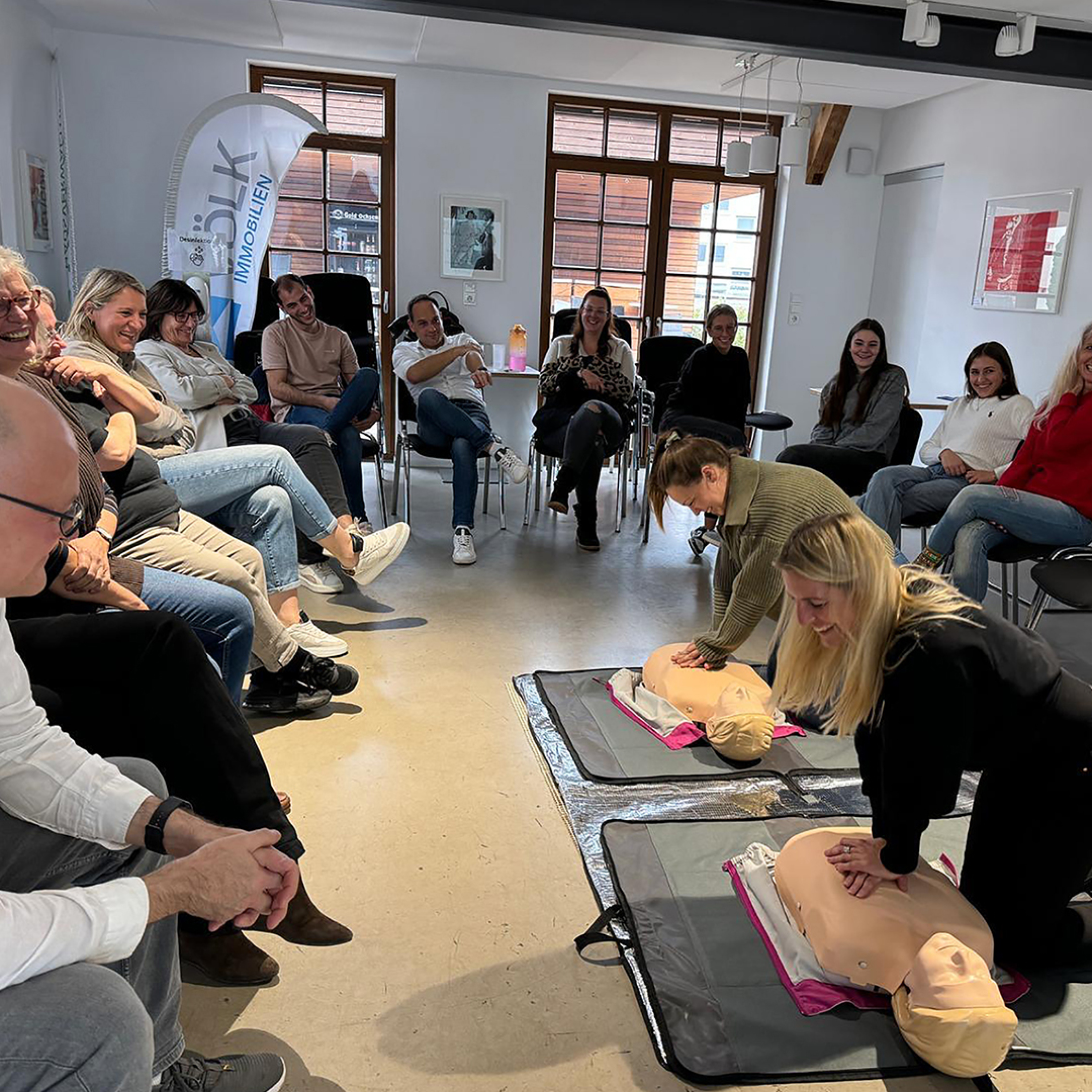 Erte Hilfe am Arbeitsplatz Fortbildung ASB Ulm