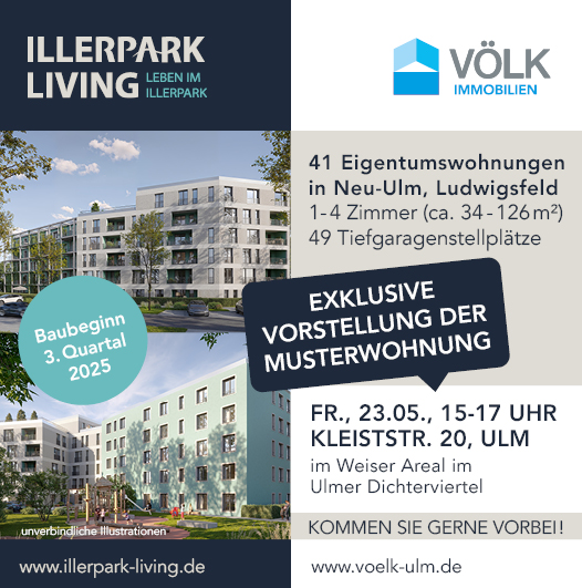Besichtigung Musterwohnung Illerpark Living