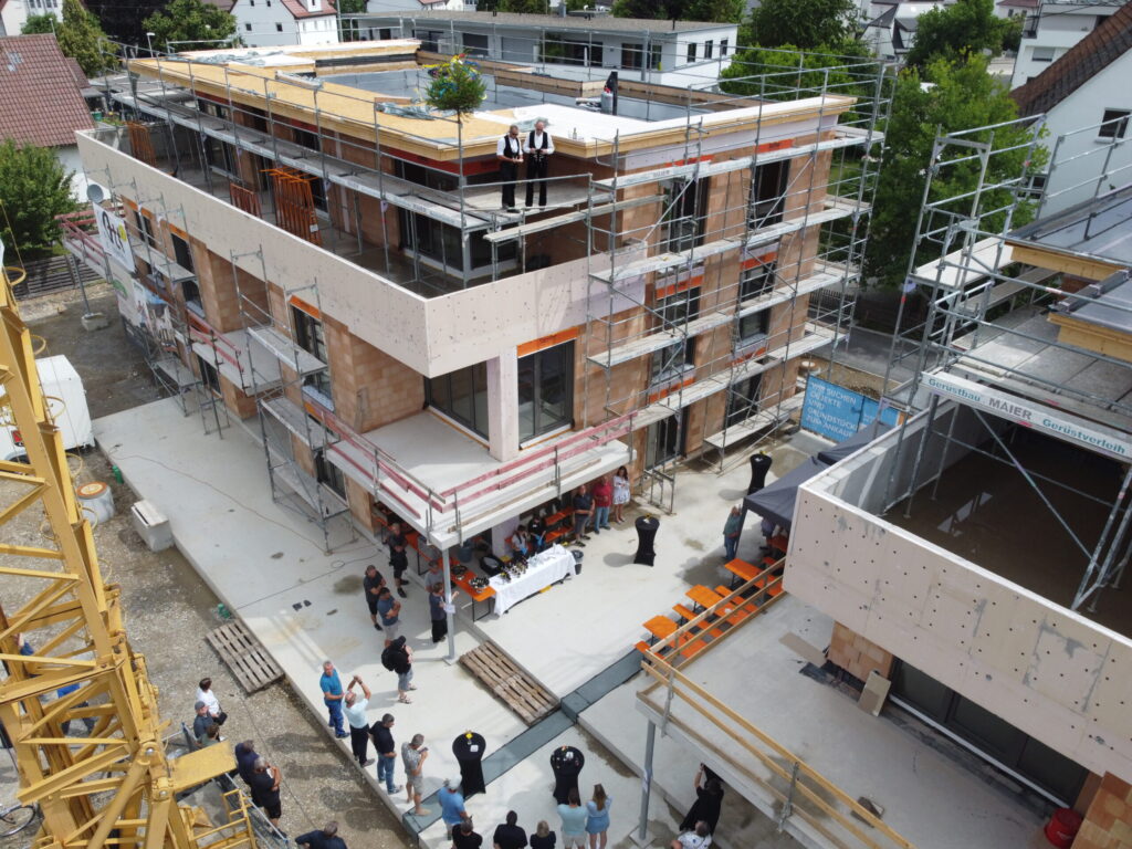G³ Wohnen in der Gartenstraße Dietenheim Wir feiern Richtfest
