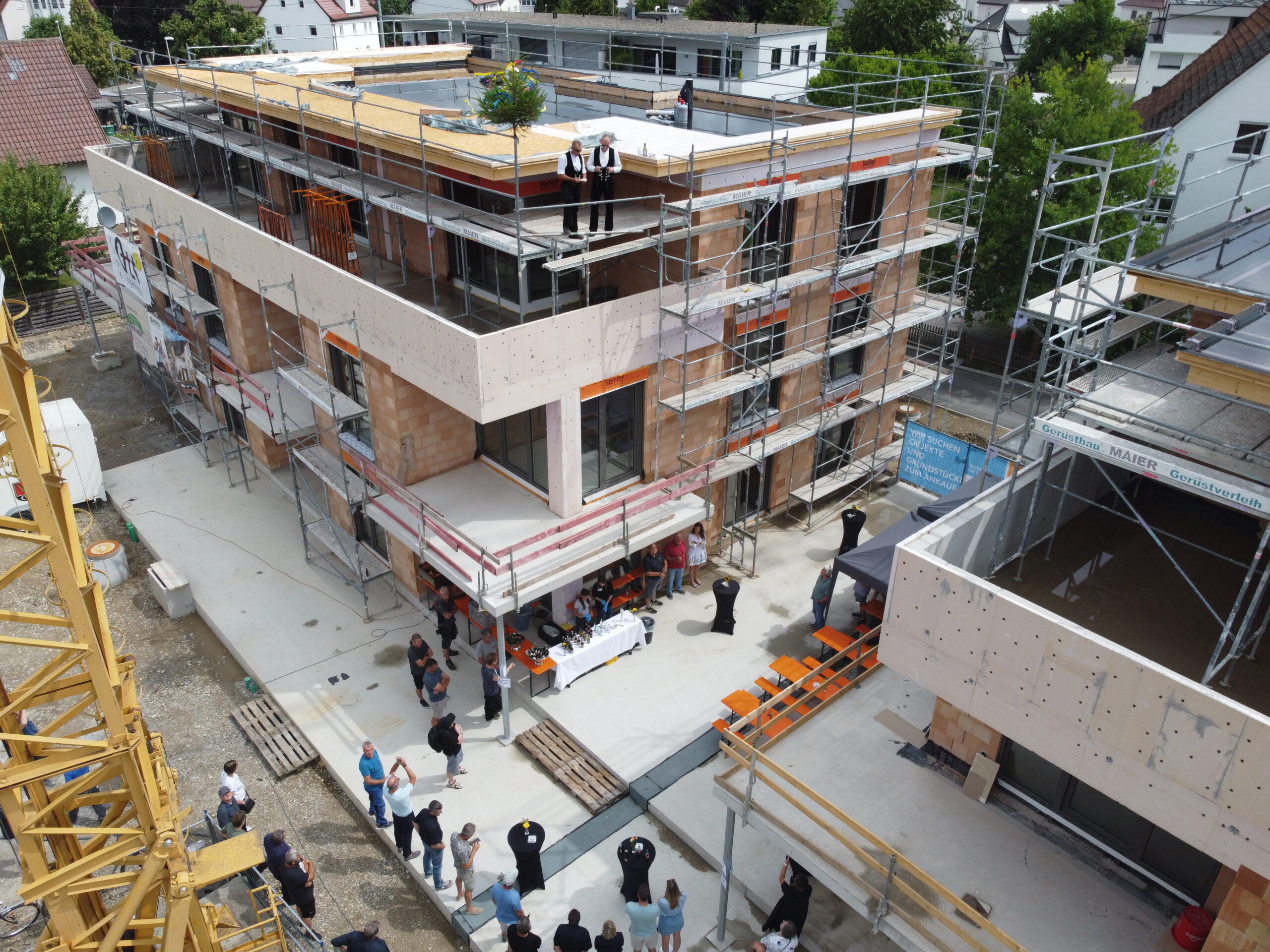 G³ Wohnen in der Gartenstraße Dietenheim Wir feiern Richtfest