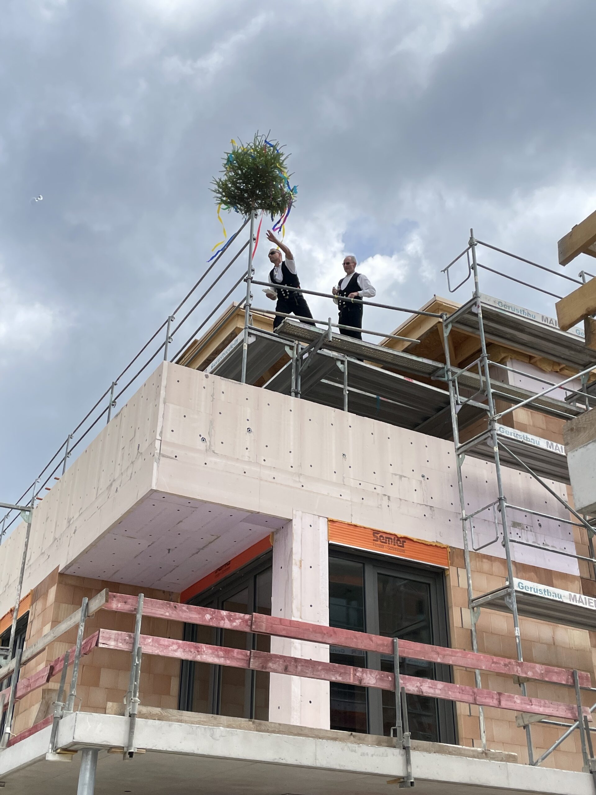 G³ Wohnen in der Gartenstraße Dietenheim Wir feiern Richtfest